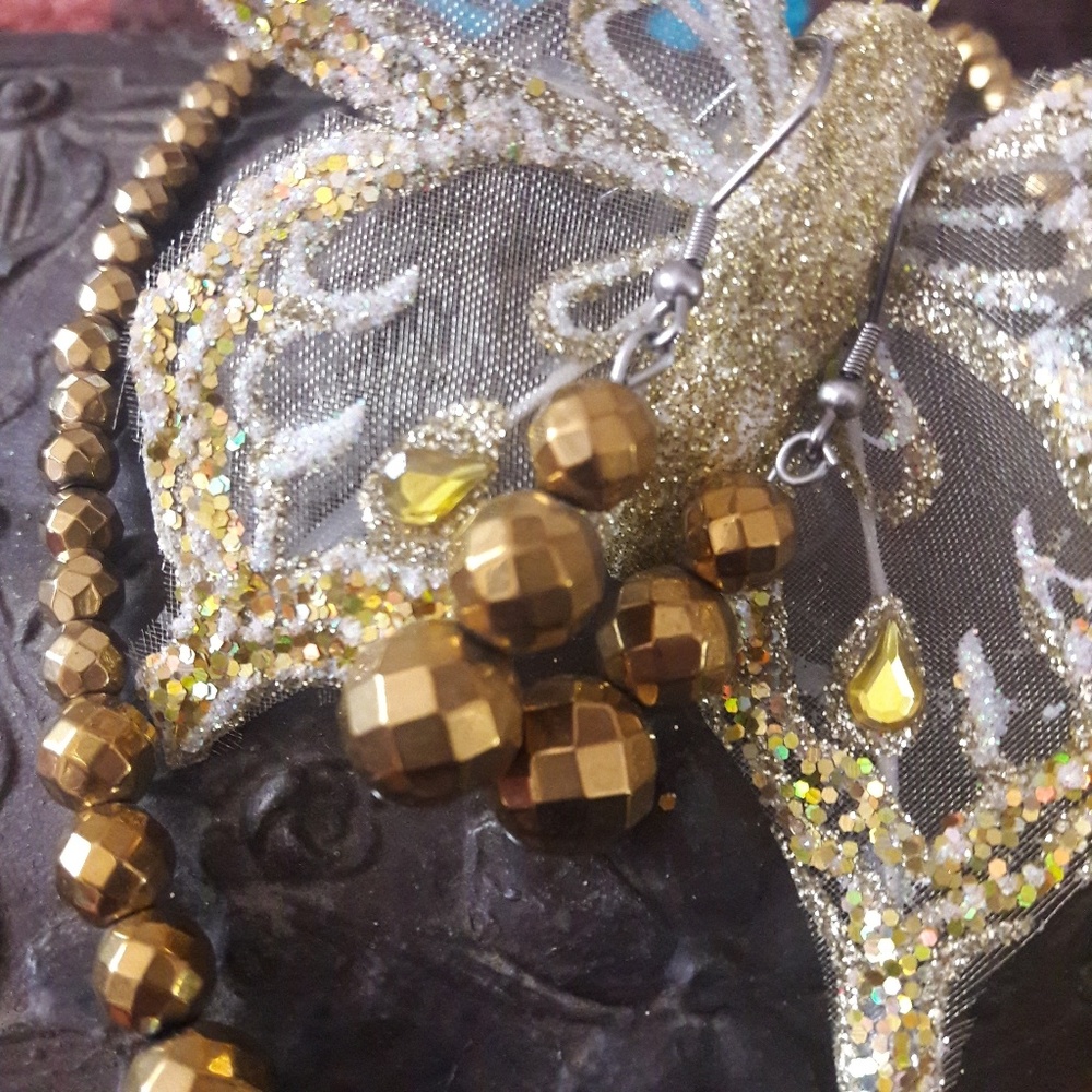 💖Bright Brass Set - Picture 2 of 6